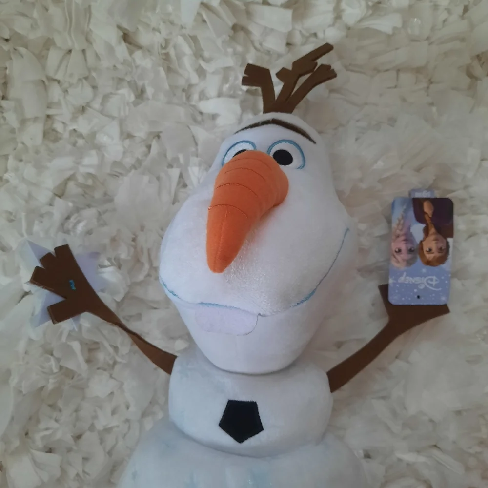 Disney Frozen Olaf Snowman Plush Doll Toy Stuffed Animal NWT - Picture 3 of 9